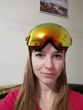 Snowboard Goggles Glasses PHMAX Eyewear Skiing Double-Layer Winter Anti-Fog for Children