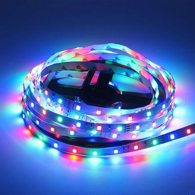 Комплект светодиодной ленты SMD5050-30 LED/м-12 В-72 Вт/м-IP65-RGB (1 м / 3 м) 12 Вт / 18 Вт IR-кон - 4000212881676