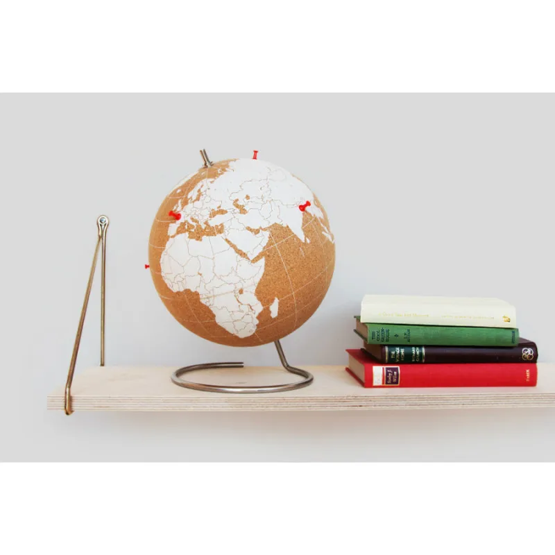 Глобус Cork Globe белый Ø25 см|Глобусы| |