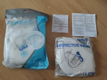 Mascarilla KN95 FFP2 con filtración, máscara facial transpirable, antiniebla, antipolvo, 50 Uds.