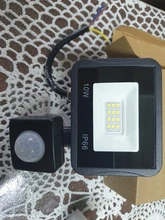 Flood-Light Led-Reflector Motion-Sensor Exterior Ip65 Waterproof 100W 220V 50W 30W 