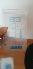 Bolsas de almacenamiento de leche materna para el congelador, etiquetas desechables de comida para bebé, seguro, 30 Uds.