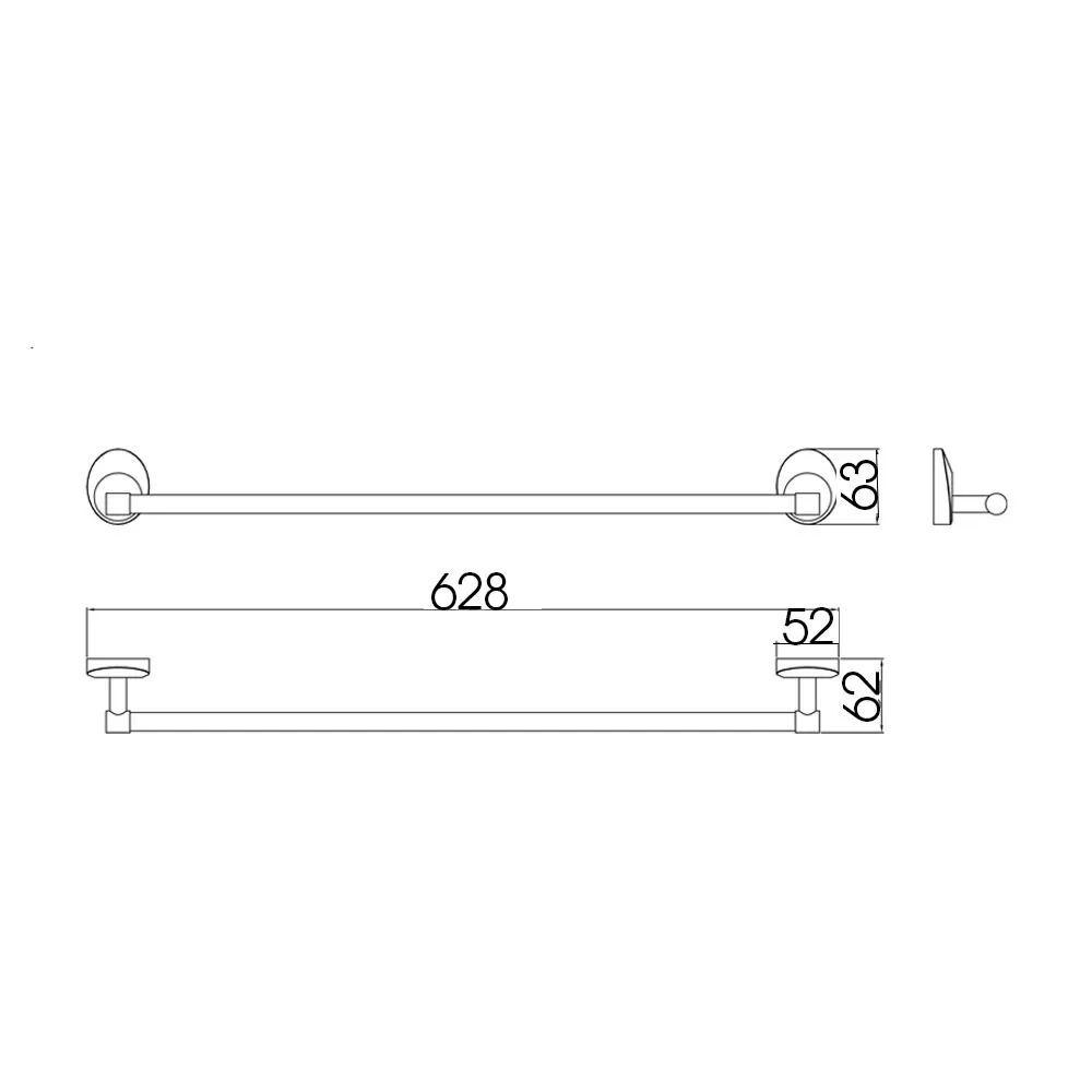 Полотенцедержатель Raiber R70119