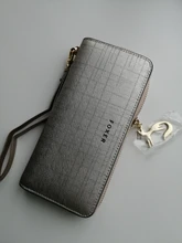 Clutch Purse Cellphone-Bag Long Wallet Female FOXER Women Card-Holder Wristband Fashion