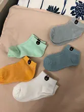 Calcetines para bebés e infantes de 0 a 3 años, 5 par/lote, malla de algodón, accesorios para recién nacidos