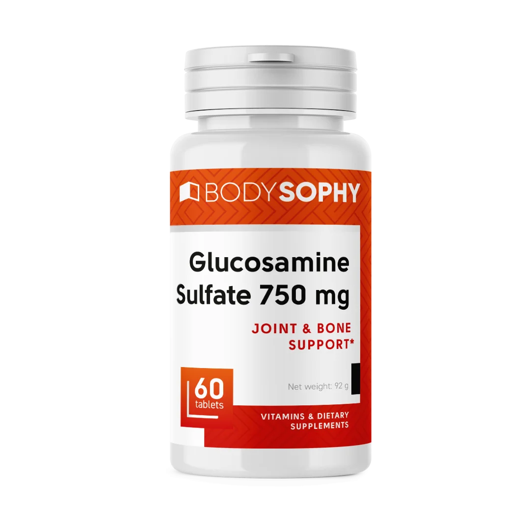 Vitamins "glucosamine sulfate 750 mg", bodysophy for joint tissue and