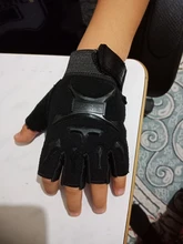 Guantes deportivos con soporte de muñeca para niños, para entrenamiento, bicicleta, medio dedo