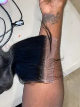 Melodie 28 30 32 pulgadas onda del cuerpo mechones con cierre brasileño de la Virgen del pelo humano Frontal agua mechones y 4X4 cierre