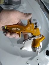 GTI pro lite-pistola de pintura dorada TE20/T110, boquilla de 1,3mm, pistola de aire a base de agua para pintura de coche