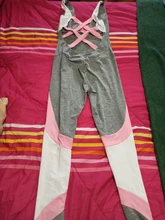 Mono deportivo sin costuras para mujer, peto ajustado con espalda descubierta para gimnasio y fitness