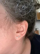 La Monada de las mujeres, pendientes de Stud pendientes de plata 925 pendientes de estrella asimétrica pendientes para las mujeres plata 925 Mujer