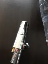 Nuevo Profesional Tenor, Soprano boquilla saxofón Alto Metal plateado Sax piezas de la boca de accesorios D5 D6 D7 D8 D9