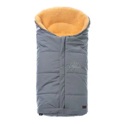 Конверт зимний меховой Nuovita Siberia Pesco(Grigio/Серый