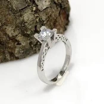 

Diamond Model Infinity Design White Gold Engagement Ring
