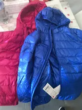 Chaqueta de plumón de pato para invierno para niño y niña, abrigo ligero con capucha, abrigo grueso y fino cálido para niño de 2, 4, 6, 8, 10, 12 y 14 años, 90%
