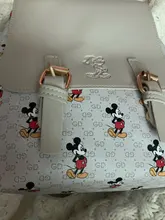 Mochila de Disney de Mickey mouse, bolso de mano