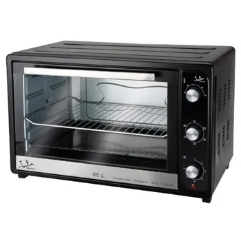 

Jata table top oven hn966-2200w-66l capacity-grill/rotisseries/convection function-indicator light timer