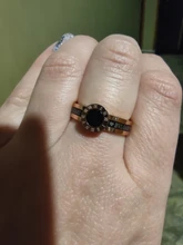 ZooMango-anillos de boda con números romanos de amor acrílico negro clásico para mujer, sortija de acero inoxidable de titanio, joyería ZR19060