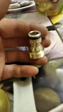 NEW Tap Brass Garden Hose Pipe Tube Quick Connector Watering Equipment Spray Nozzle