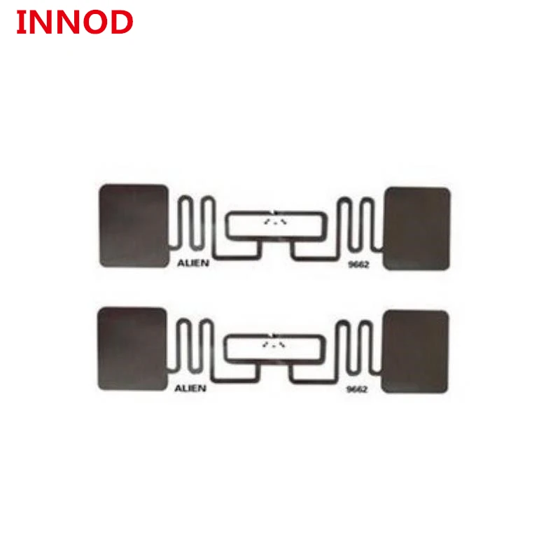 Устойчивая к взломам клейкая длинная uhf rfid Метка NXP Ucode 8 чип Высокая