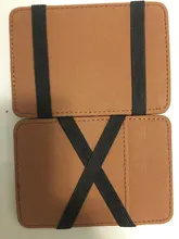 Cartera mágica de cuero para hombre, cartera pequeña con bolsillo para monedas, monedero, tarjetero, Clip para dinero en efectivo, 2021
