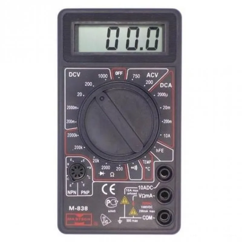Мультиметр цифровой Mastech М 838|Мультиметры| |