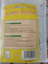 ANPWOO-Detector móvil sin cables magnético, Sensor de barrera de alarma para el hogar, sistema de alarma para puerta de seguridad