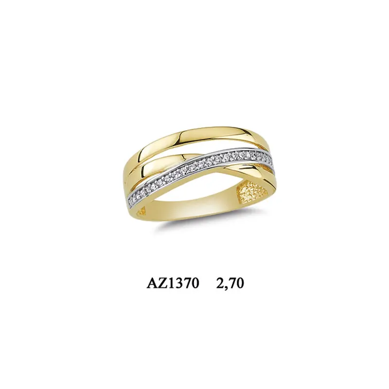 

14K Solid Gold Bridal Ring for Women