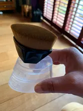 Brocha mágica portátil para base BB Cream, pinceles cosméticos maquillaje, brocha suelta en polvo, brocha plana, herramienta de maquillaje