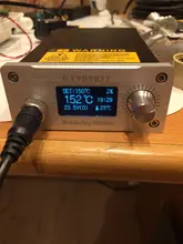 Estación de soldadura T12 STM32 2,1 S, 5 pines, pantalla OLED 1,3, temperatura ajustable, electrónica Digital, con puntas de soldadura