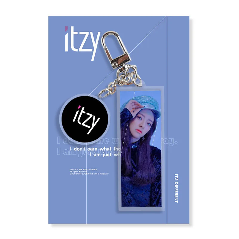 K POP ITZY акриловый брелок IT'z разные IT'z ICY RYUJIN CHAERYEONG YEJI YUNA LIA YGG342