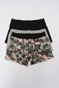 

Trendyol Male 3'lü Package Printed New Boxer TMNSS20BX0045