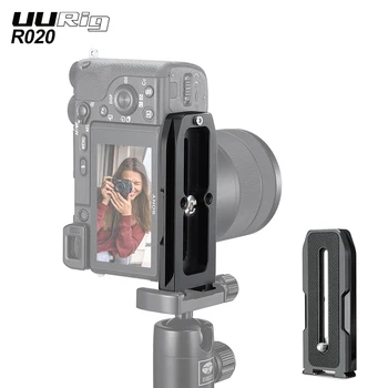 

UURig R020 Quick Release Plate Horizontal Vertical Shoot Bracket Rig With Cold Shoe for Nikon Canon Sony DSLR Camera Accessories