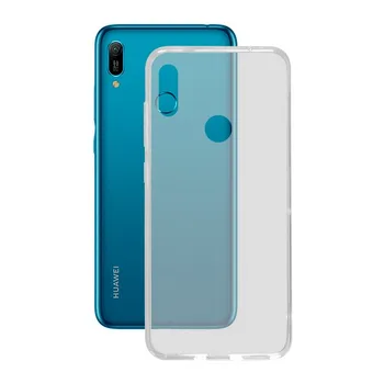 

Mobile cover Huawei Y6 2019 KSIX Flex TPU Transparent