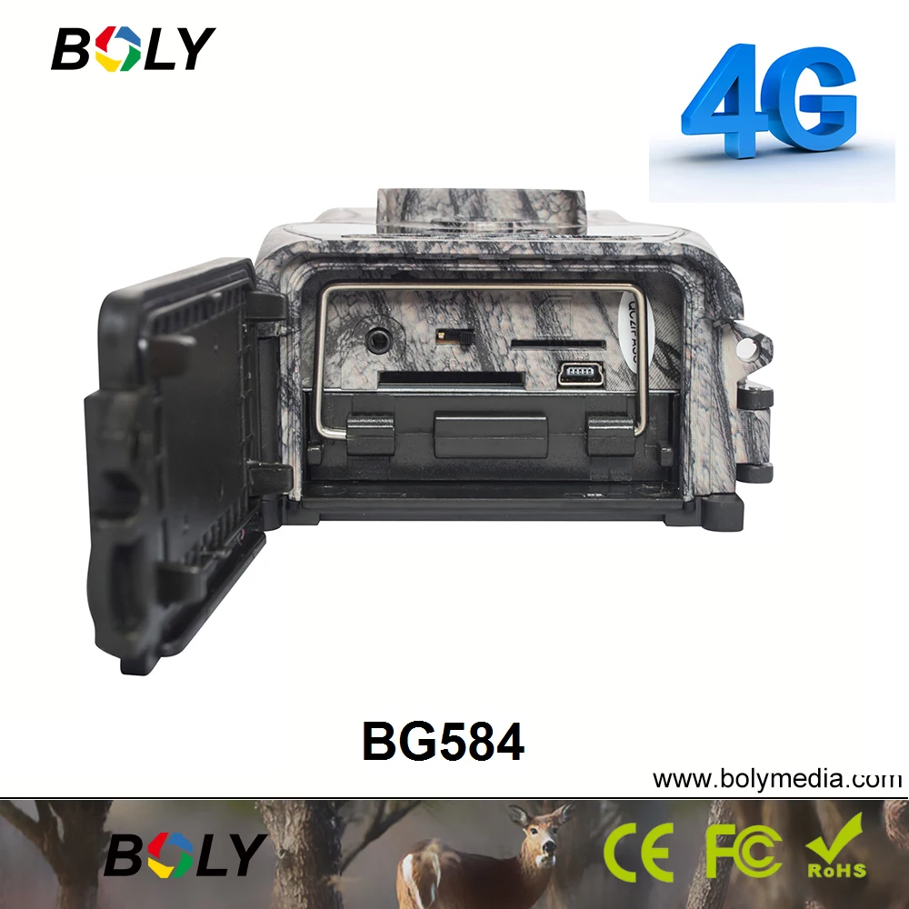 Bolyguard BG584 4G Hunting Cameras Support Photos And Video Transmitting MMS GPRS Function With Cloud Service Game Cameras