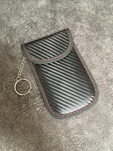 Caja bloqueadora de señal de llave de coche, Faraday Cage Fob Pouch, bolsa de bloqueo RFID sin llave
