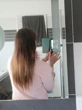 Veravicky-extensiones de cabello humano de 16 -22, 50g/Uds., hecho a máquina, Remy, extensiones de cabello Natural de trama de piel