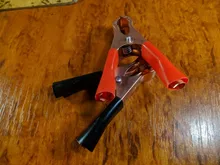 Connector-Plug Battery Caravan Alligator-Clips Test-Lead-Clips Power Crocodile Black