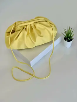 

Elegant Hanging Rope Foundationer Leather Shoulder Bag