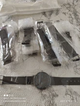 Reloj de cuarzo de malla de acero inoxidable para hombre, elegante, ultrafino, de negocios, gran oferta, 2021