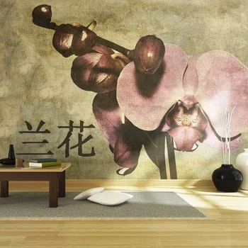 

Wall mural-Japanese orchid - 350x270 cm
