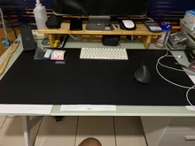 Alfombrilla de ratón grande para Gamer, tapete de escritorio de ante de cuero PU impermeable, alfombra para ratón teclado, Protector de mesa para Juegos de oficina
