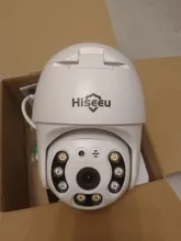 Hiseeu H.265 1080P POE cámara IP PTZ 4X ZOOM Digital 2MP cámara IP CCTV ONVIF para sistema de POE NVR impermeable al aire libre 48V