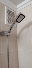 Shower-Head Nozzle Rainfall Water-Saving 300-Holes High-Pressure ZENBEFE One-Key-To-Stop-Water