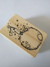 Kawaii Le Petit Príncipe sello Diy sellos de goma madera sello Scrapbooking premio de estudiante regalo promocional papelería