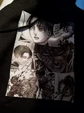 Sudadera con capucha de Anime para mujer, ropa de calle de manga larga con capucha de Attack on Titan, Harajuku, deportiva, verde, Unisex, G1, 2020