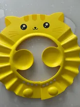 Gorro de champú impermeable para bebé, accesorios de baño ajustables para niños de 0 a 8 años, gorro de EVA con escudo, bonito regalo