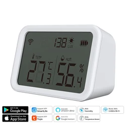 Capteur intelligent d'humidité et de température, avec application, Notification, alerte, moniteur à distance pour chambre, serre, incubateur, cave à vin 
