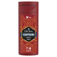 Гель для душа и шампунь Old Spice Captain 2в1 50мл