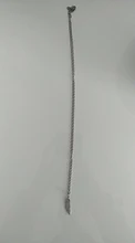 Pluma collar, cadena, collar de acero inoxidable de las mujeres de los hombres Simple cadena larga pluma colgante collar parejas joyería